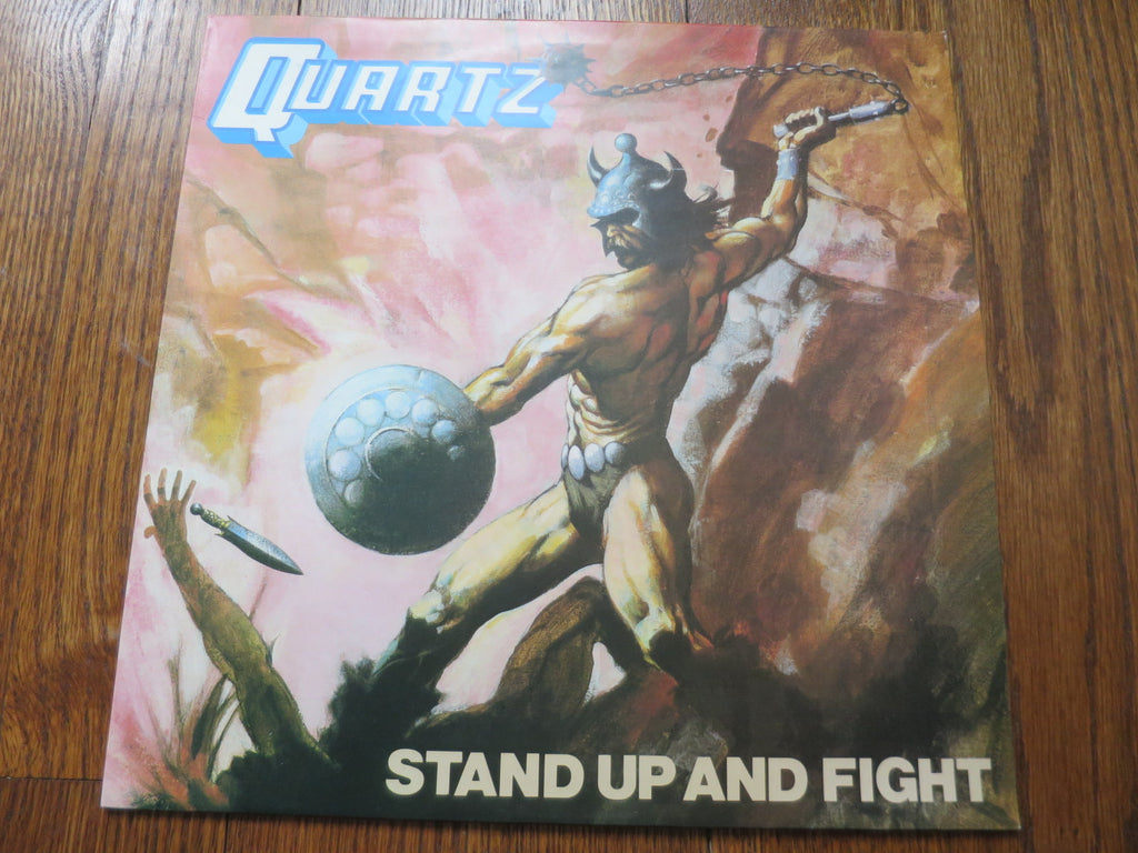 Quartz - Stand Up And Fight - LP UK Vinyl Album Record Cover