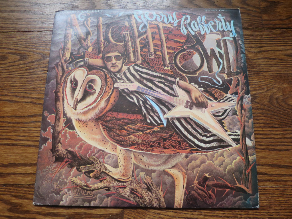 Gerry Rafferty - Night Owl - LP UK Vinyl Album Record Cover