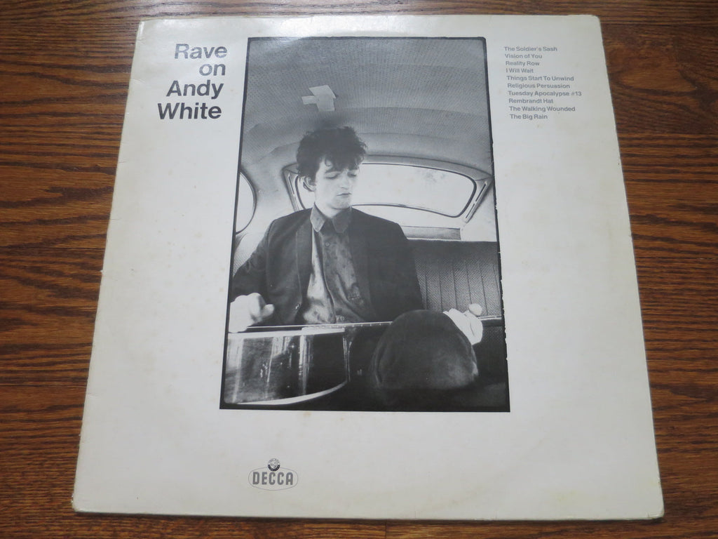 Andy White - Rave On Andy White - LP UK Vinyl Album Record Cover