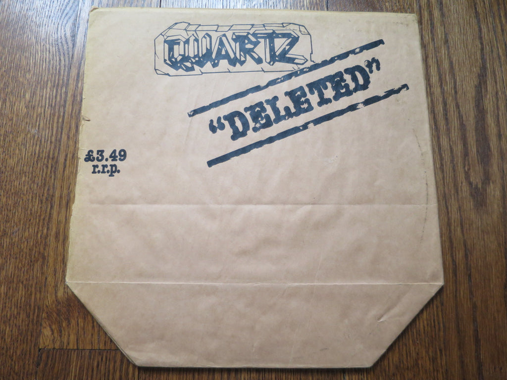 Quartz - Deleted - LP UK Vinyl Album Record Cover