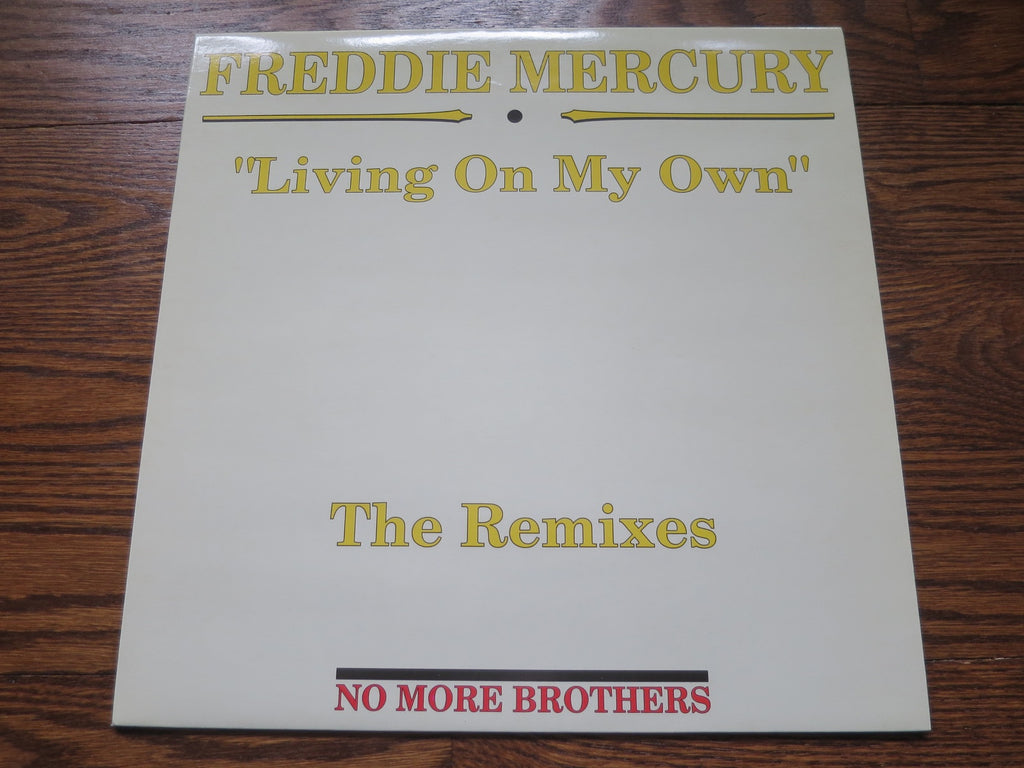 Freddie Mercury - Living On My Own (the Remixes) - LP UK Vinyl Album Record Cover
