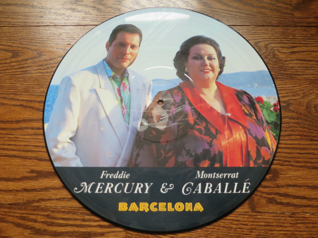 Freddie Mercury & Montserrat Caballé - Barcelona - LP UK Vinyl Album Record Cover