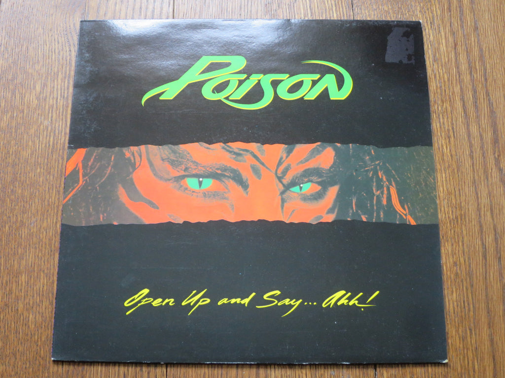 Poison - Open Up and Say…Ahh! 2two - LP UK Vinyl Album Record Cover