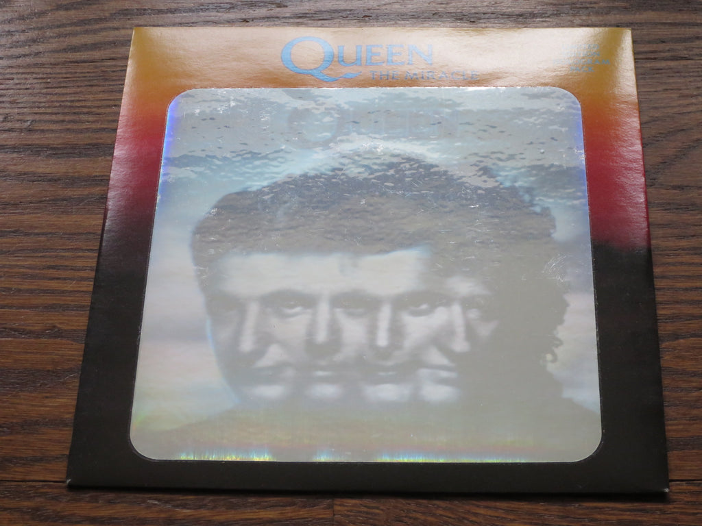 Queen - The Miracle 7" (hologram sleeve) - LP UK Vinyl Album Record Cover