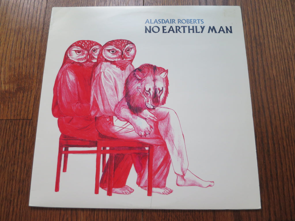 Alasdair Roberts - No Earthly Man - LP UK Vinyl Album Record Cover