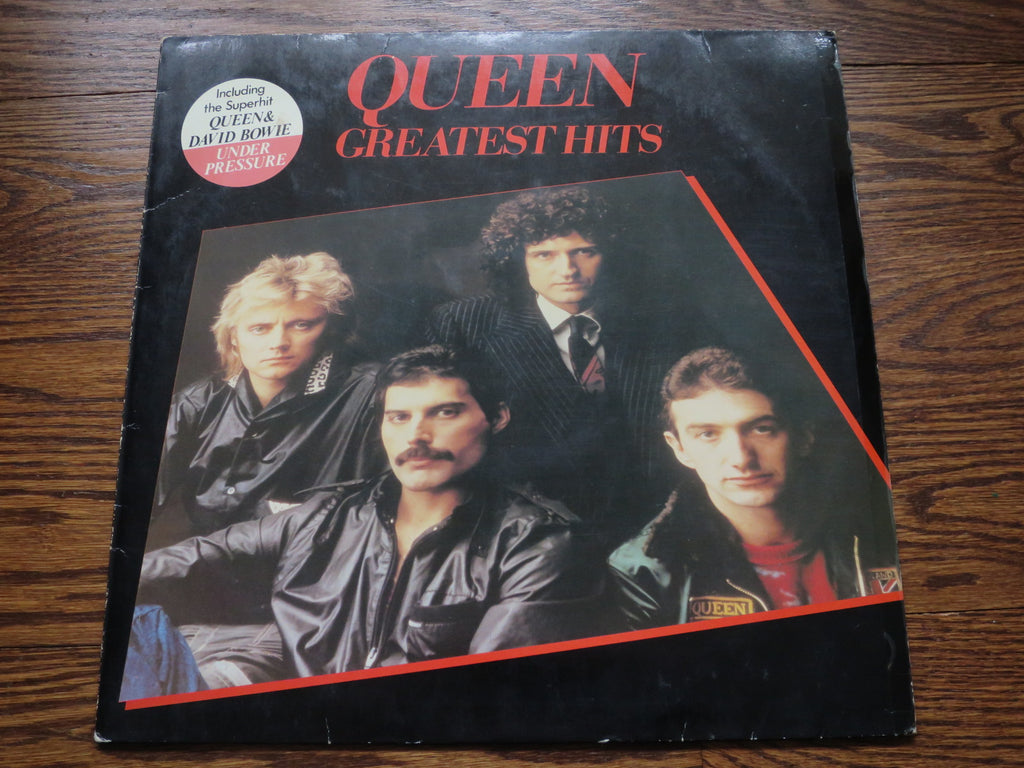 Queen - Greatest Hits 4four - LP UK Vinyl Album Record Cover