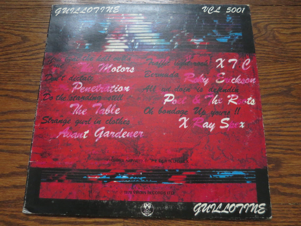 Various Artists - Guillotine - LP UK Vinyl Album Record Cover
