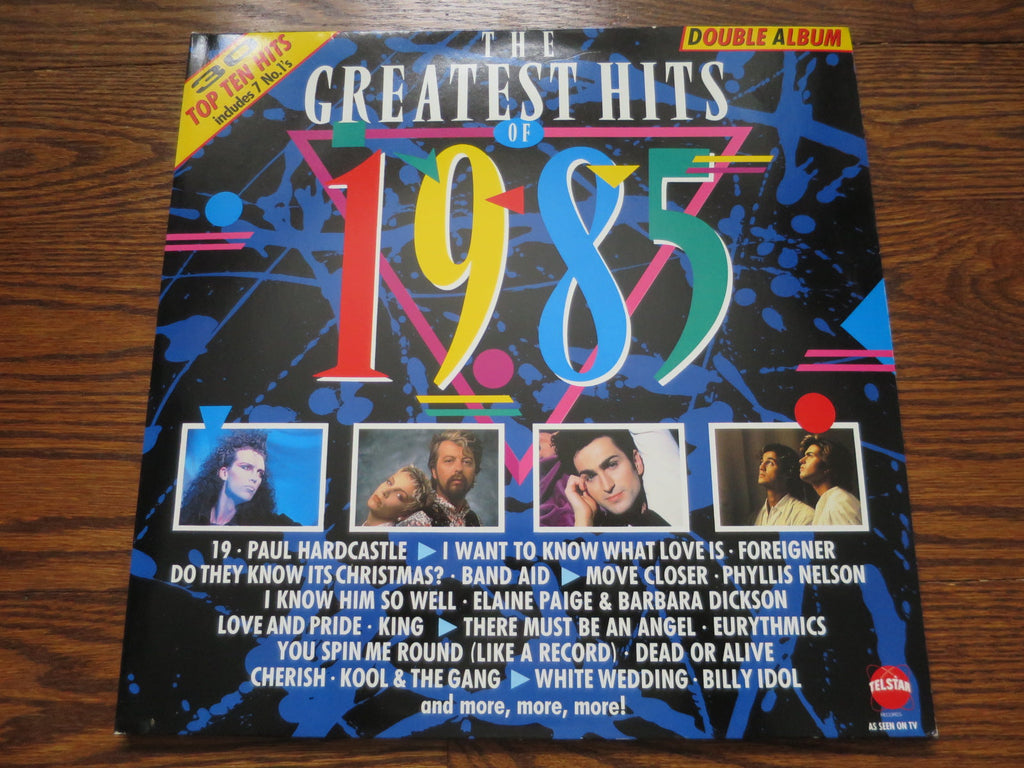 Various Artists - The Greatest Hits of 1985 - LP UK Vinyl Album Record Cover