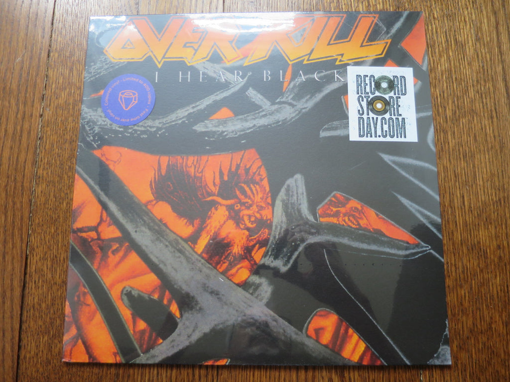 Overkill - I Hear Black - LP UK Vinyl Album Record Cover