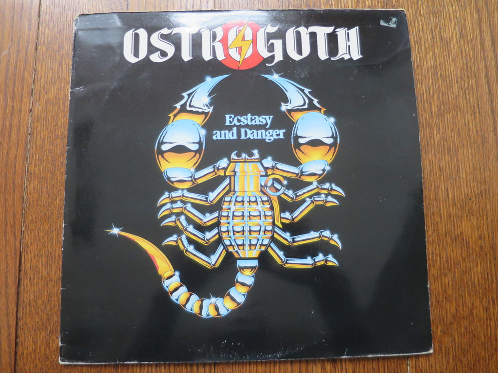 Ostrogoth - Ecstasy and Danger - LP UK Vinyl Album Record Cover