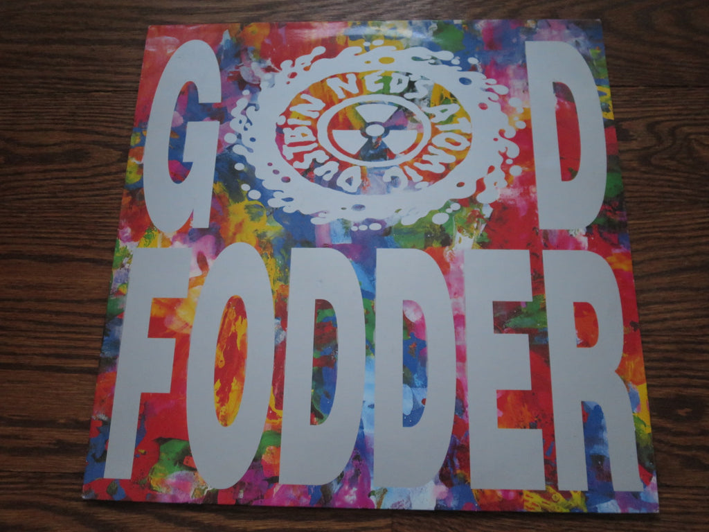 Ned's Atomic Dustbin - God Fodder - LP UK Vinyl Album Record Cover