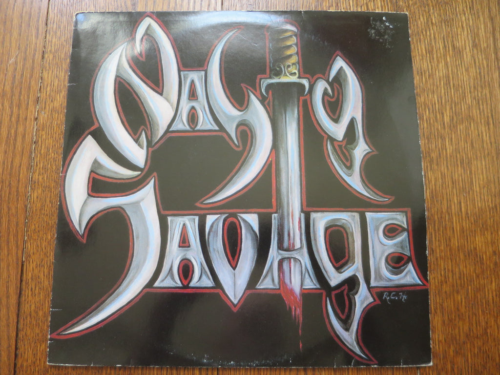 Nasty Savage - Nasty Savage - LP UK Vinyl Album Record Cover