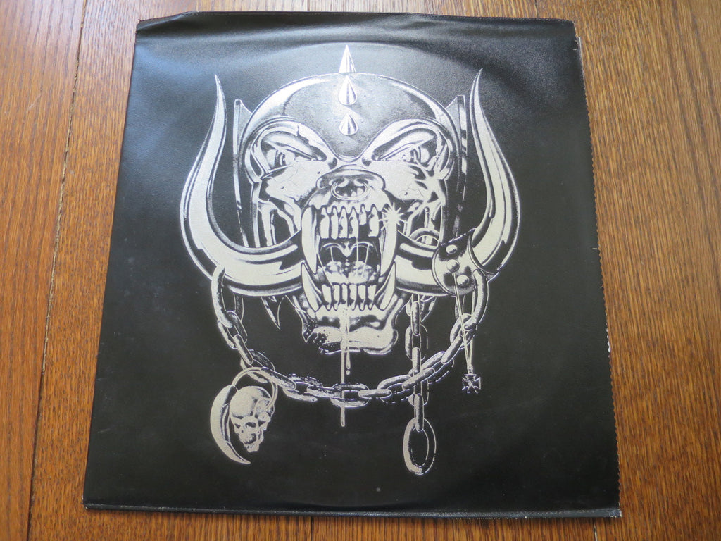 Motorhead - No Remorse (leather sleeve) - LP UK Vinyl Album Record Cover