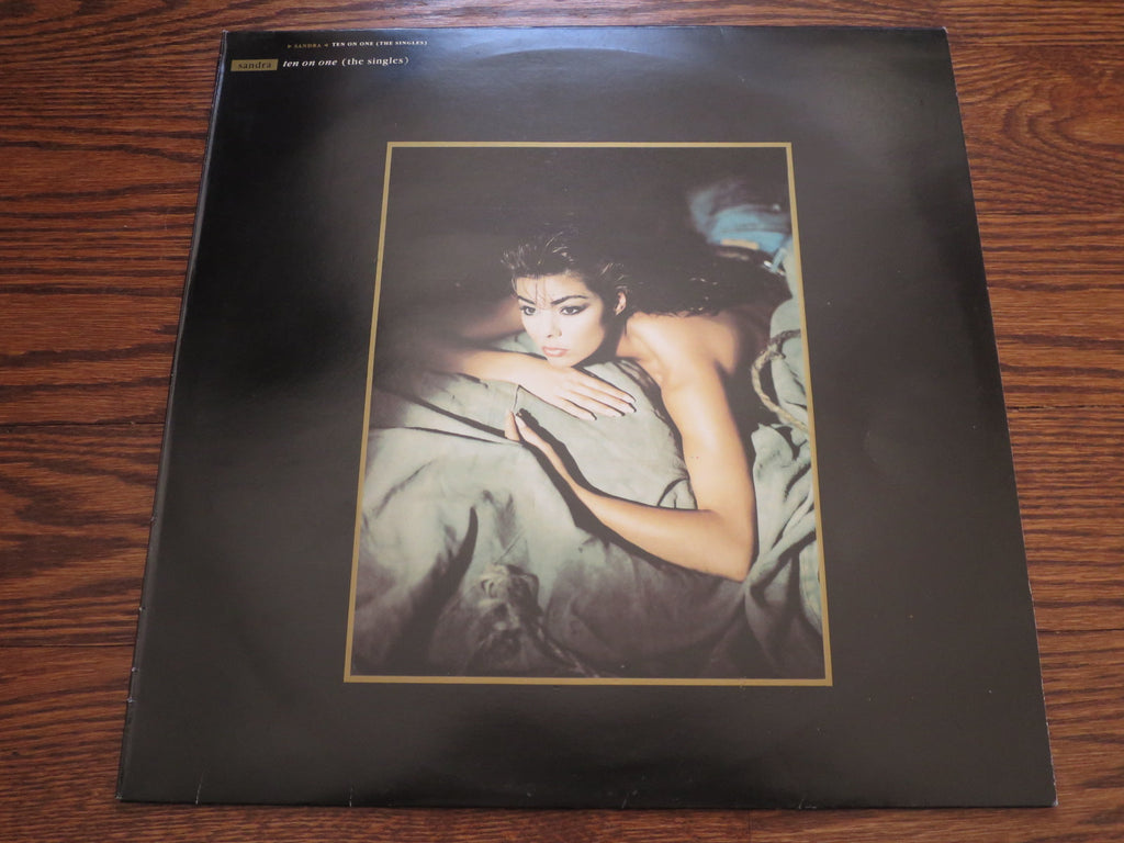 Sandra - Ten On One (The Singles) - LP UK Vinyl Album Record Cover