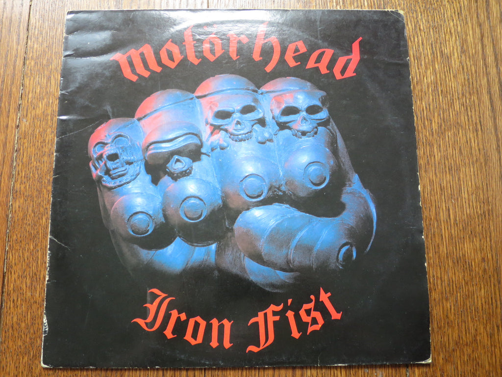 Motorhead - Iron Fist - LP UK Vinyl Album Record Cover