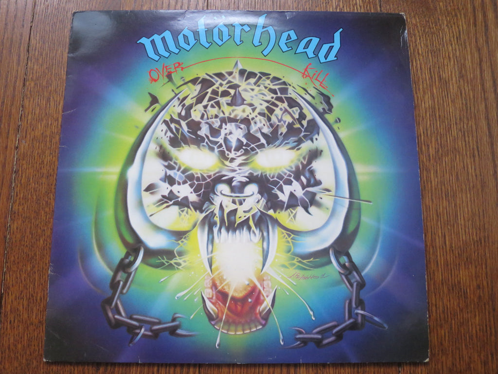 Motorhead - Overkill - LP UK Vinyl Album Record Cover