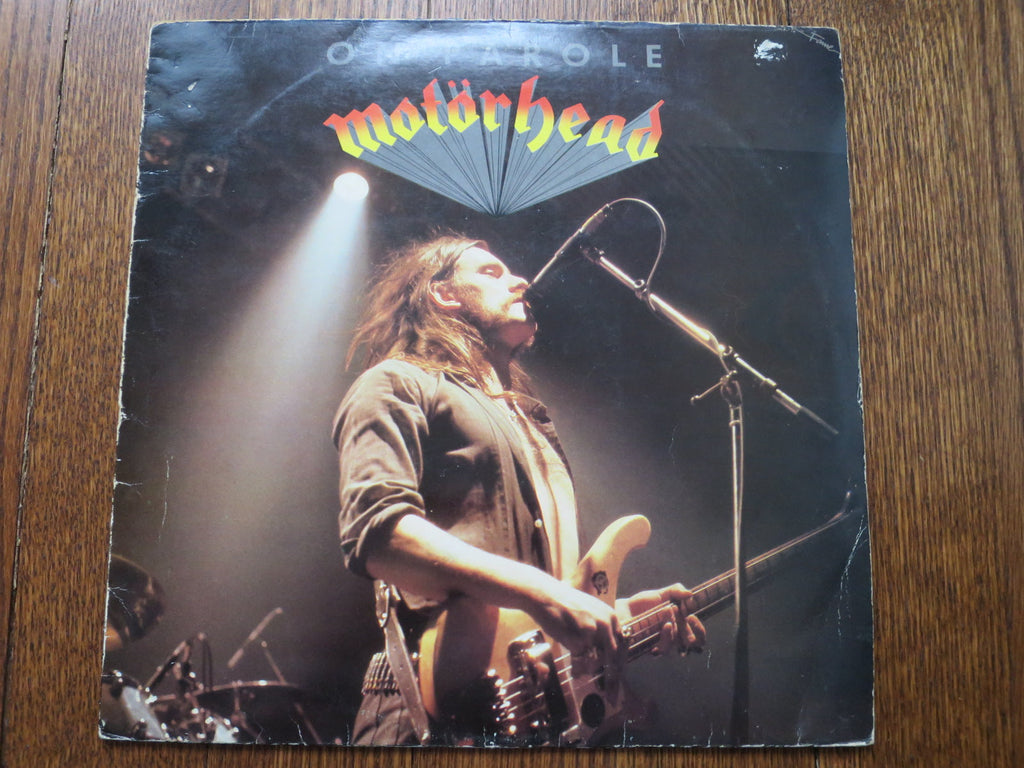 Motorhead - On Parole - LP UK Vinyl Album Record Cover