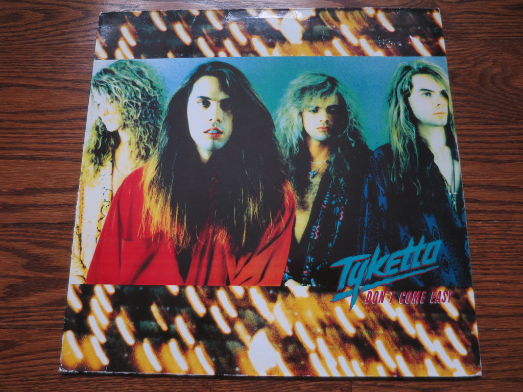 Tyketto - Don't Come Easy - LP UK Vinyl Album Record Cover