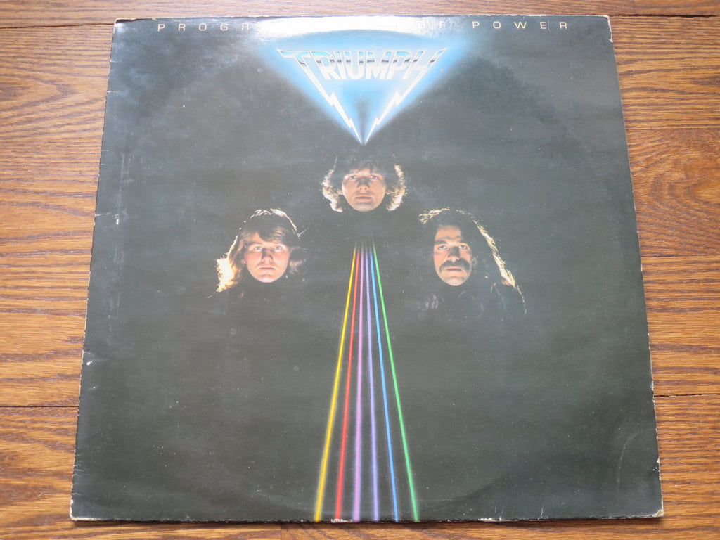 Triumph - Progressions Of Power - LP UK Vinyl Album Record Cover