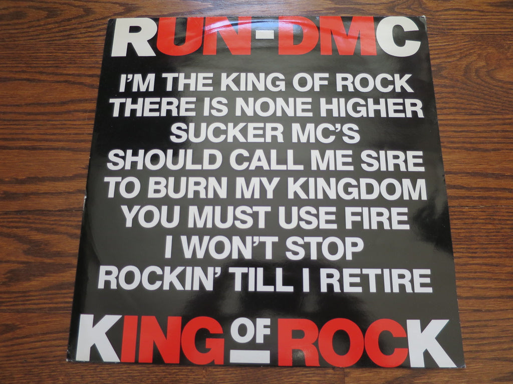 Run D.M.C. - King Of Rock & Rock Box 12" singles - LP UK Vinyl Album Record Cover