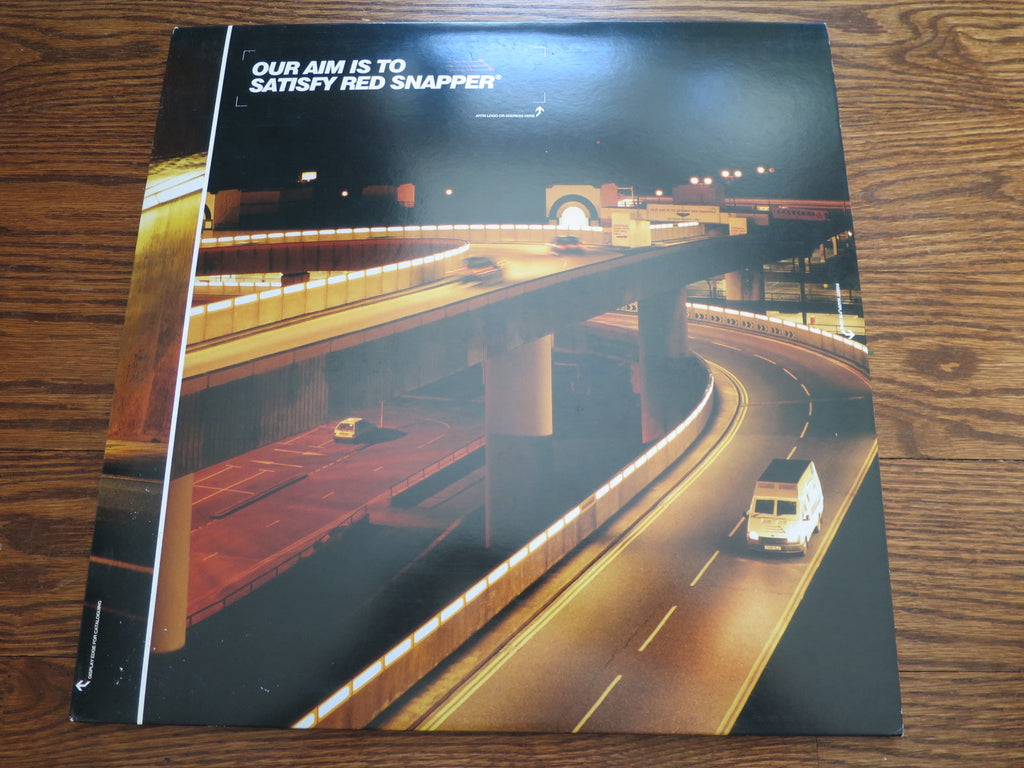 Red Snapper - Our Aim Is To Satisfy - LP UK Vinyl Album Record Cover