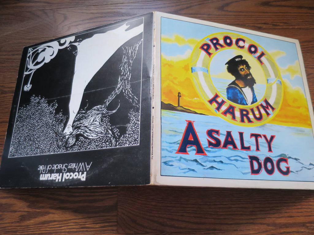 Procol Harum - A Whiter Shade Of Pale/ ASalty Dog - LP UK Vinyl Album Record Cover