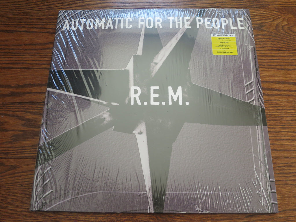 R.E.M. - Automatic For The People 25th Anniversary - LP UK Vinyl Album Record Cover
