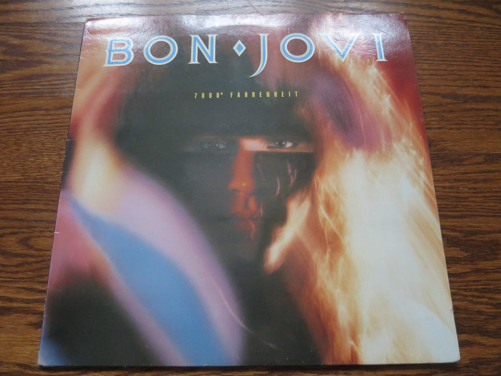 Bon Jovi - 7800 Fahrenheit - LP UK Vinyl Album Record Cover