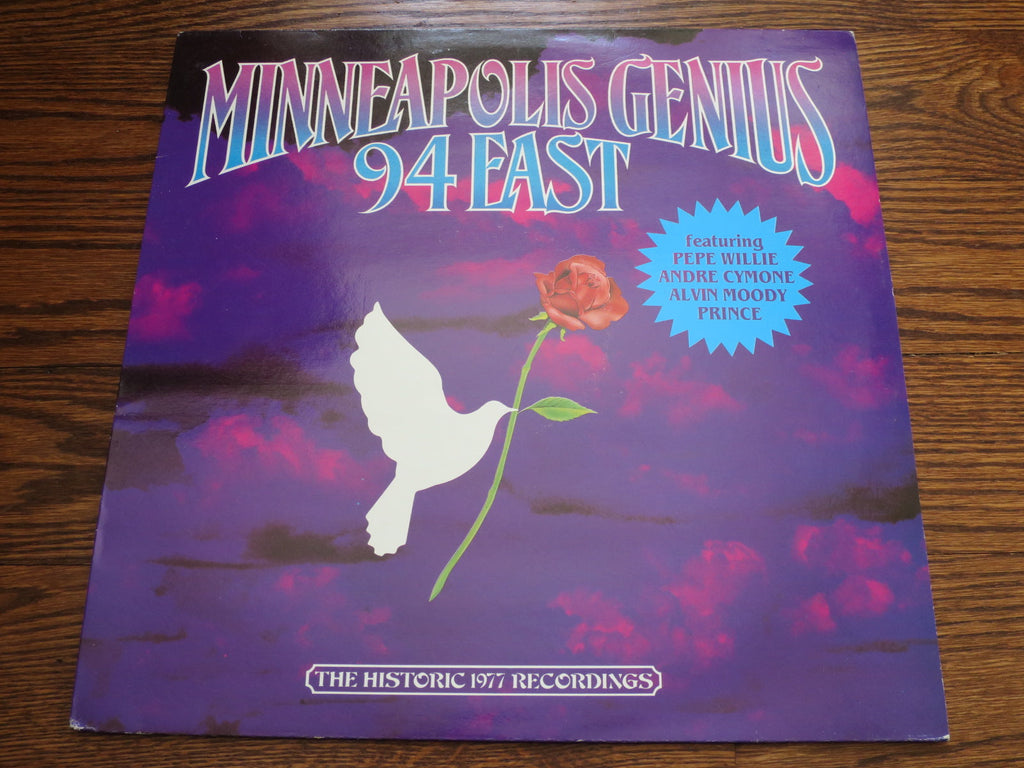 94 East - Minneapolis Genius - The Historic 1977 Recordings - LP UK Vinyl Album Record Cover