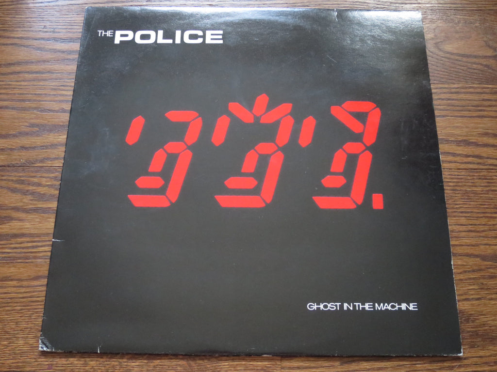 The Police - Ghost In The Machine - LP UK Vinyl Album Record Cover
