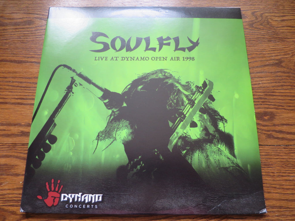 Soulfly - Live at Dynamo Festivl 1998 - LP UK Vinyl Album Record Cover