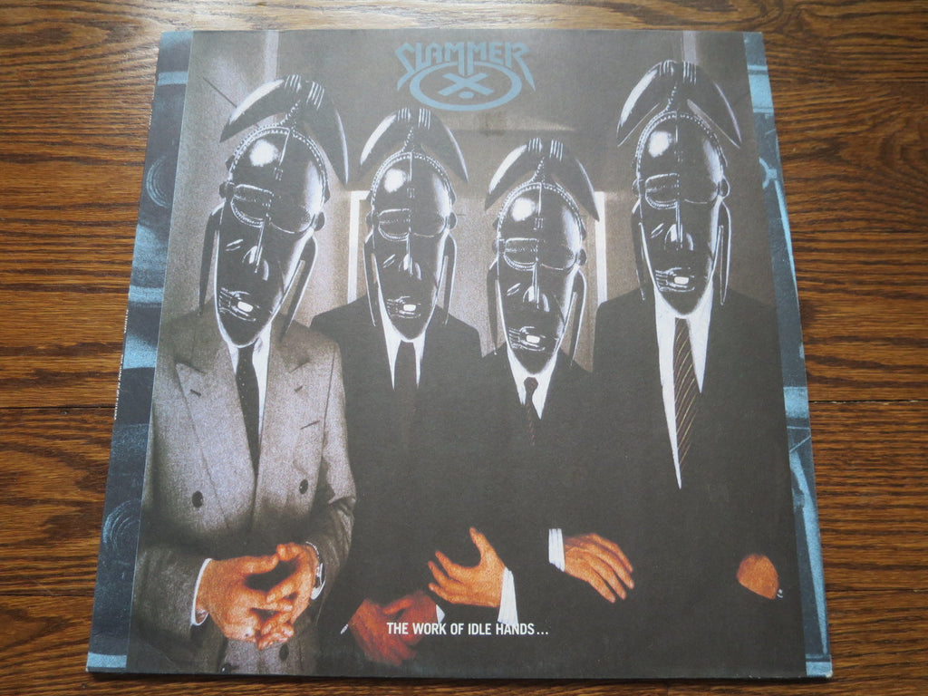 Slammer - The Work Of Idle Hands… - LP UK Vinyl Album Record Cover