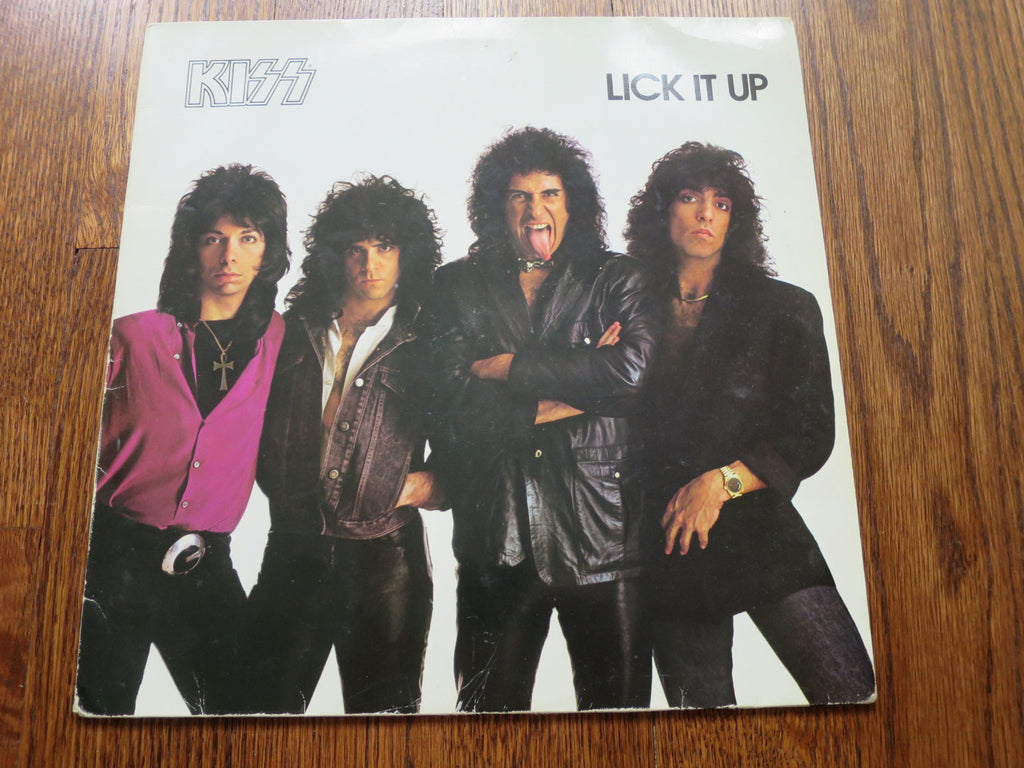 Kiss - Lick It Up - LP UK Vinyl Album Record Cover