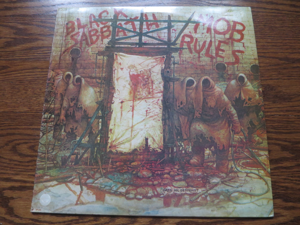 Black Sabbath - Mob Rules - LP UK Vinyl Album Record Cover