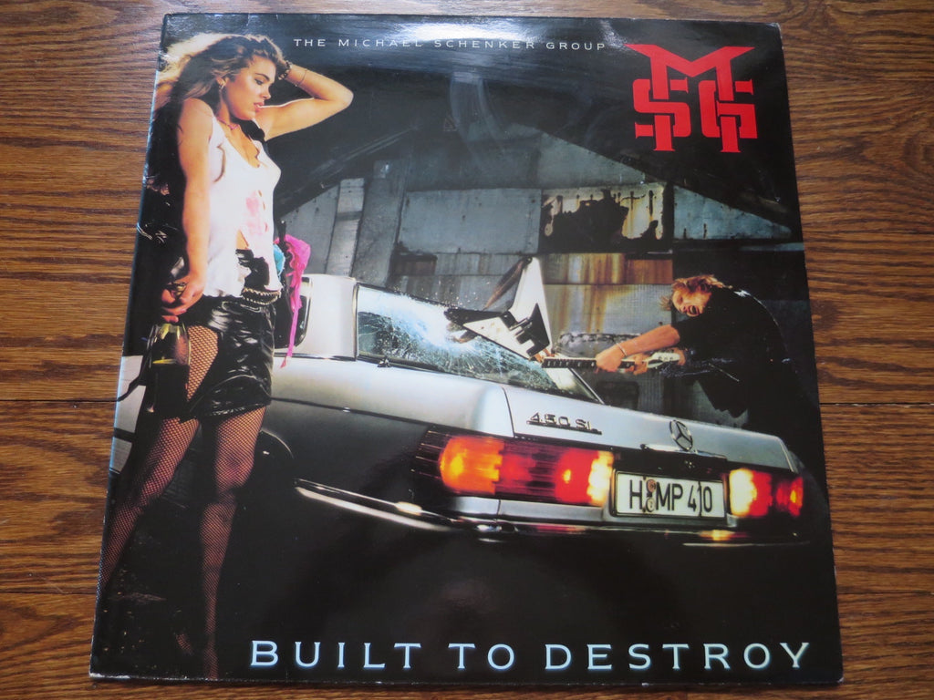 Michael Schenker Group - Built To Destroy - LP UK Vinyl Album Record Cover
