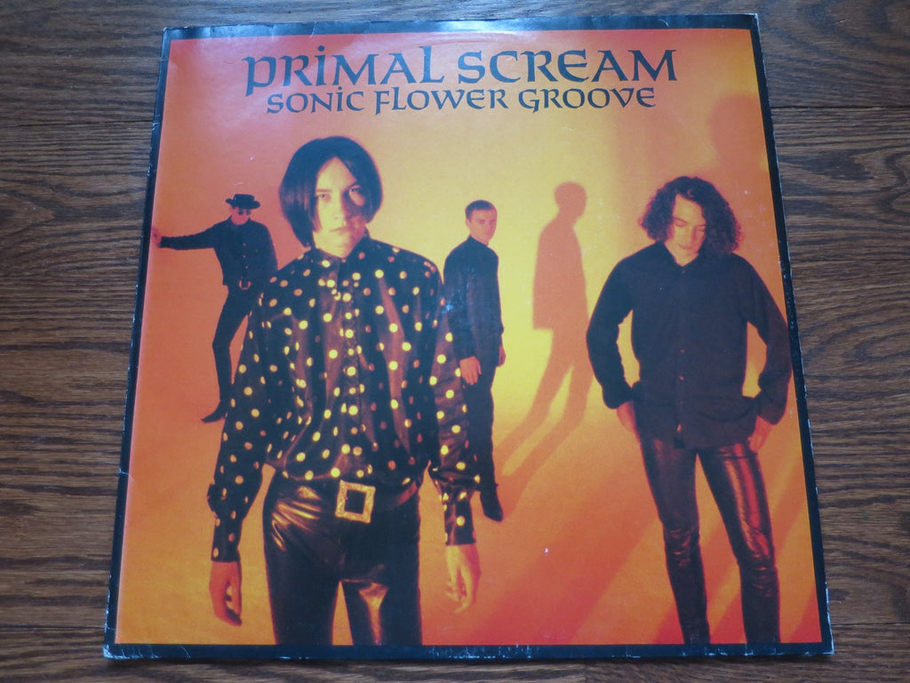 Primal Scream - Sonic Flower Groove - LP UK Vinyl Album Record Cover