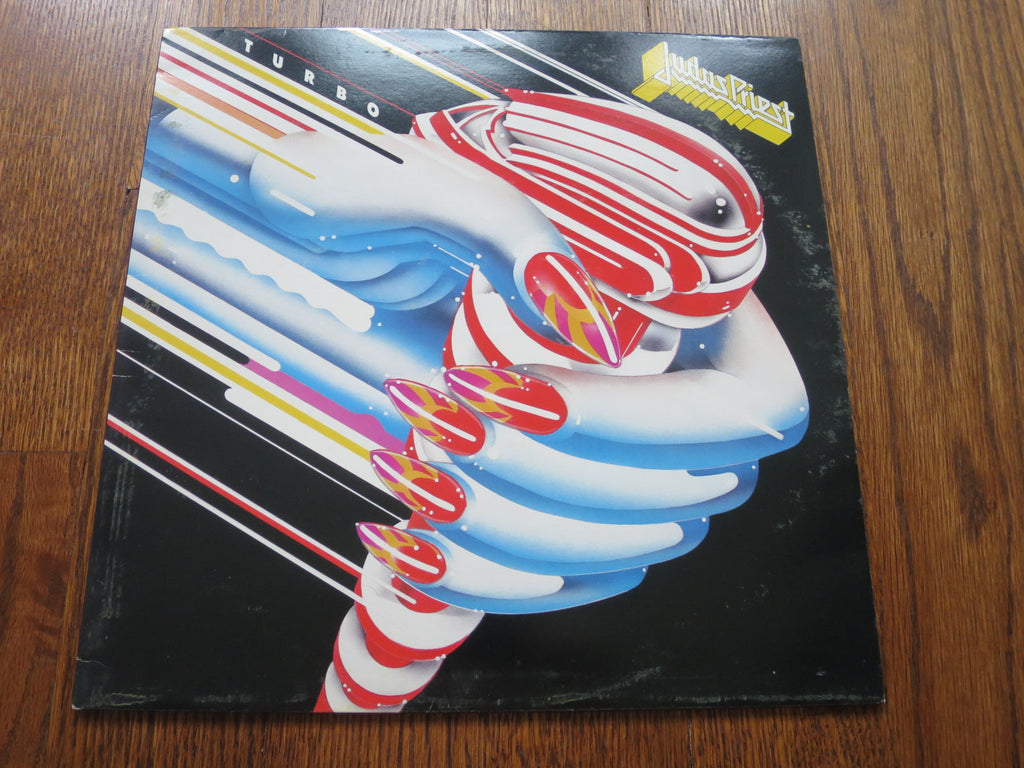 Judas Priest - Turbo (original) - LP UK Vinyl Album Record Cover