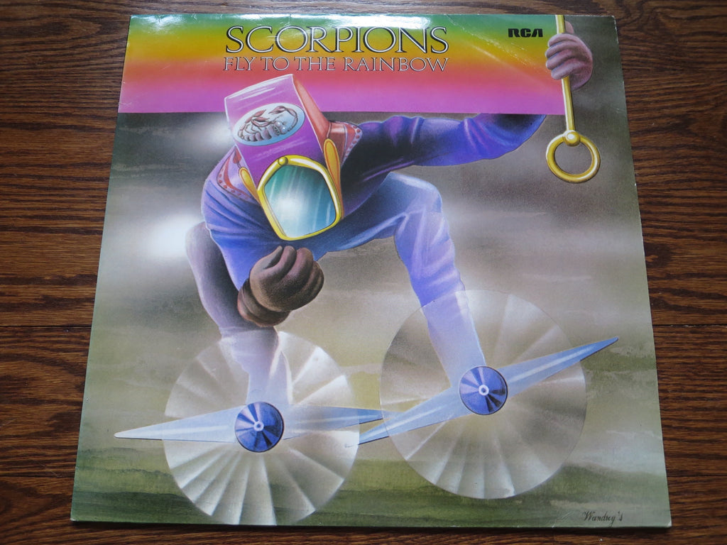 Scorpions - Fly To The Rainbow - LP UK Vinyl Album Record Cover