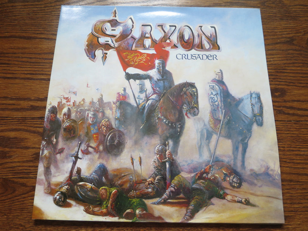 Saxon - Crusader - LP UK Vinyl Album Record Cover