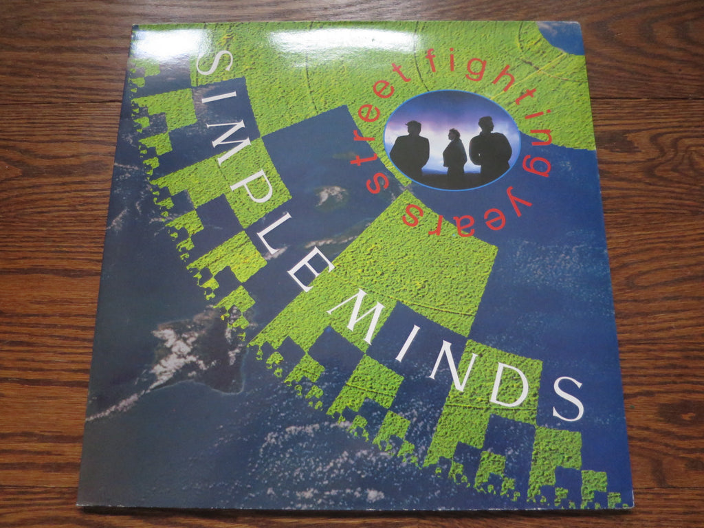 Simple Minds - Street Fighting Years 2two - LP UK Vinyl Album Record Cover