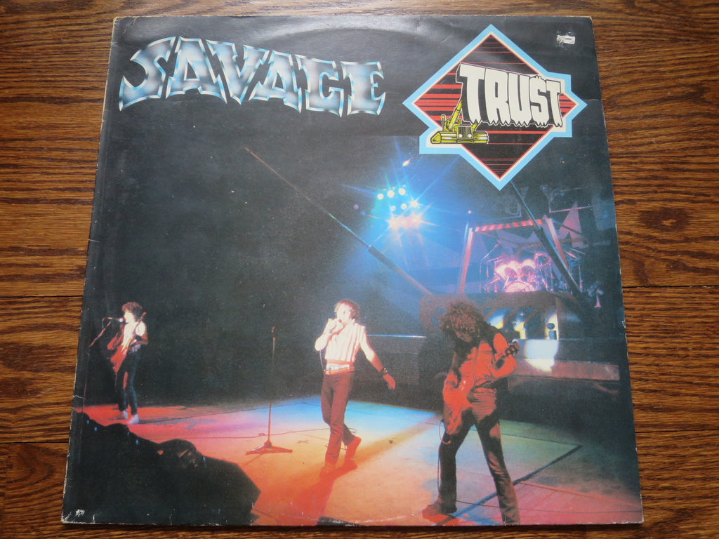 Savage - Trust - LP UK Vinyl Album Record Cover