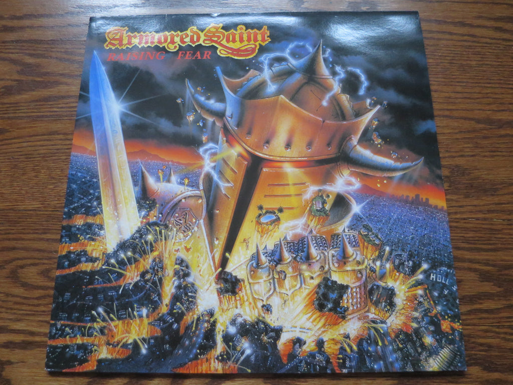 Armored Saint - Raising Fear - LP UK Vinyl Album Record Cover