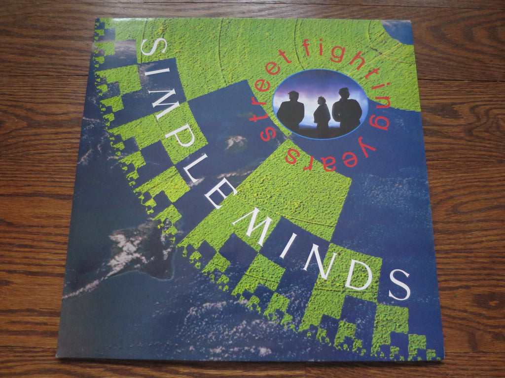 Simple Minds - Street Fighting Years - LP UK Vinyl Album Record Cover