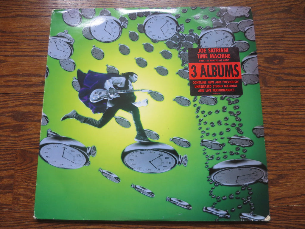 Joe Satriani - Time Machine - LP UK Vinyl Album Record Cover