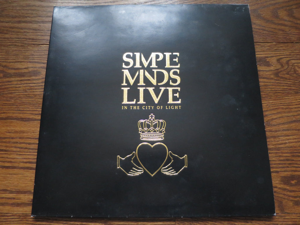 Simple Minds - Live In The City Of Light 2two - LP UK Vinyl Album Record Cover