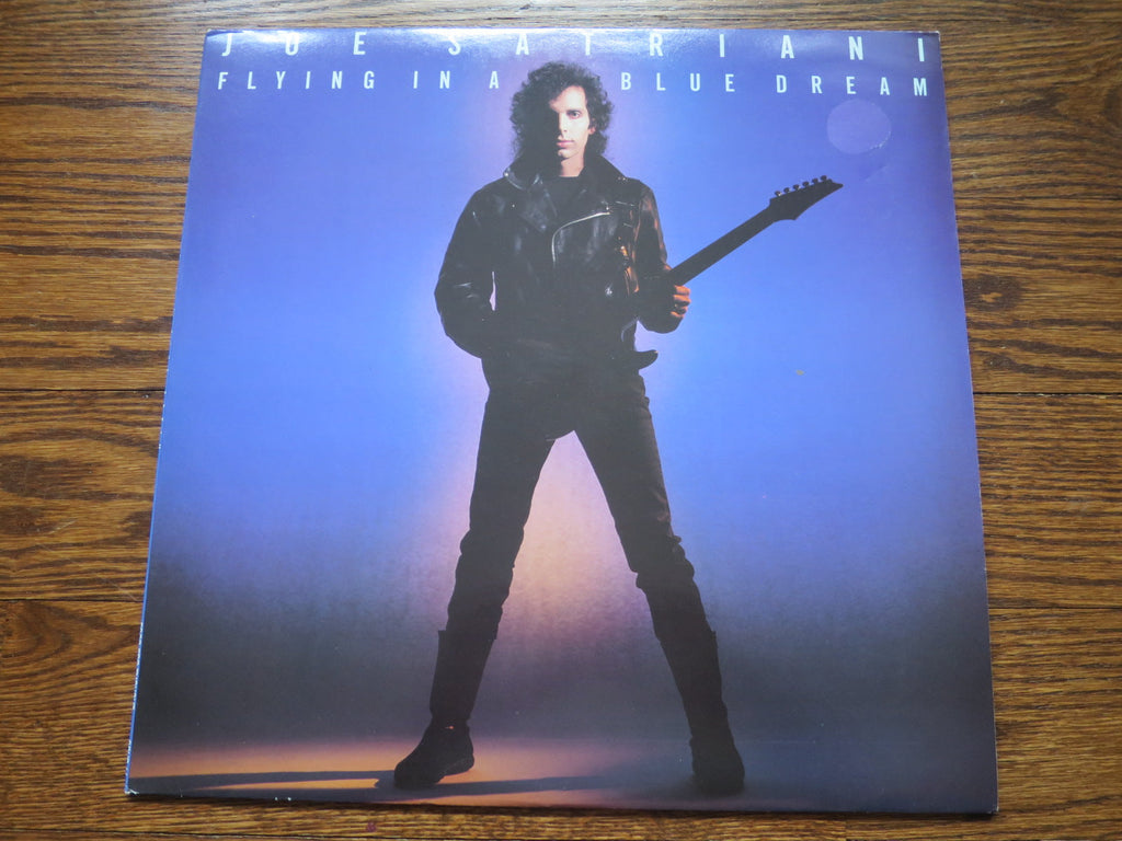Joe Satriani - Flying In A Blue Dream - LP UK Vinyl Album Record Cover
