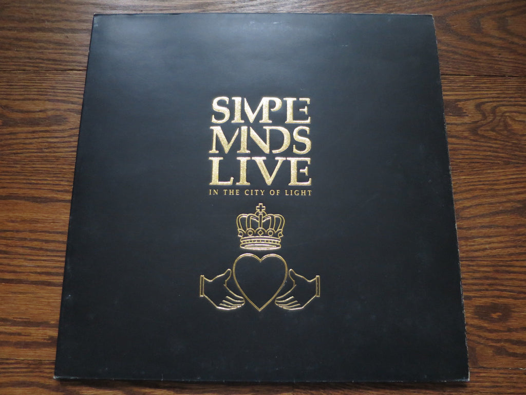 Simple Minds - Live In The City Of Light - LP UK Vinyl Album Record Cover