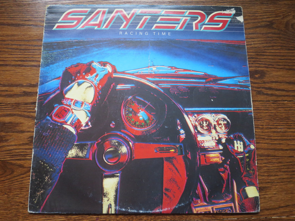 Santers - Racing Time - LP UK Vinyl Album Record Cover