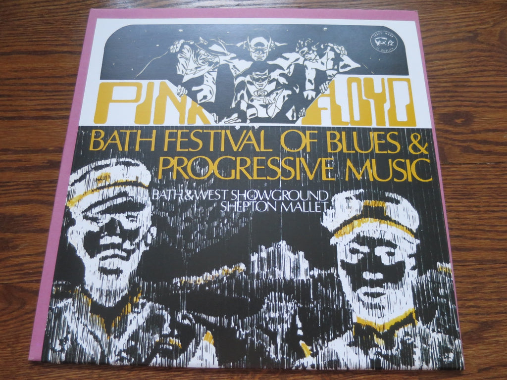 Pink Floyd - Bath Festival Of Blues & Progressive Music - LP UK Vinyl Album Record Cover