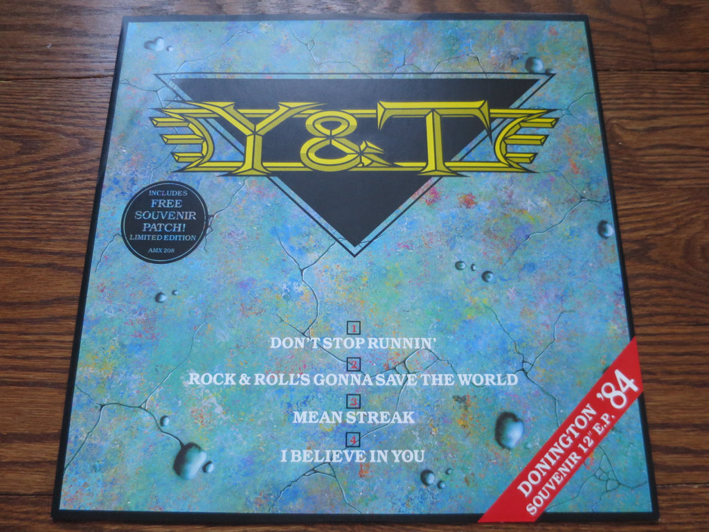 Y&T - Donington '84 Souvenir 12" E.P. - LP UK Vinyl Album Record Cover